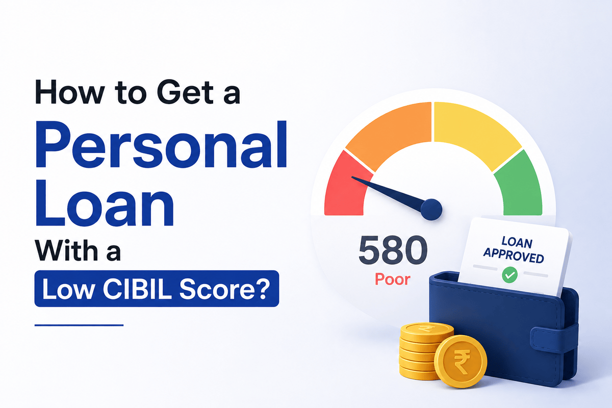 How to Get a Personal Loan With a Low CIBIL Score?