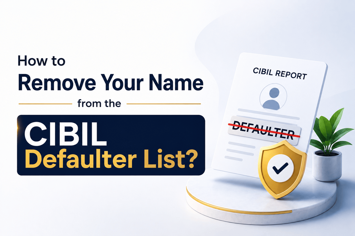 How to Remove Your Name from the CIBIL Defaulter List?