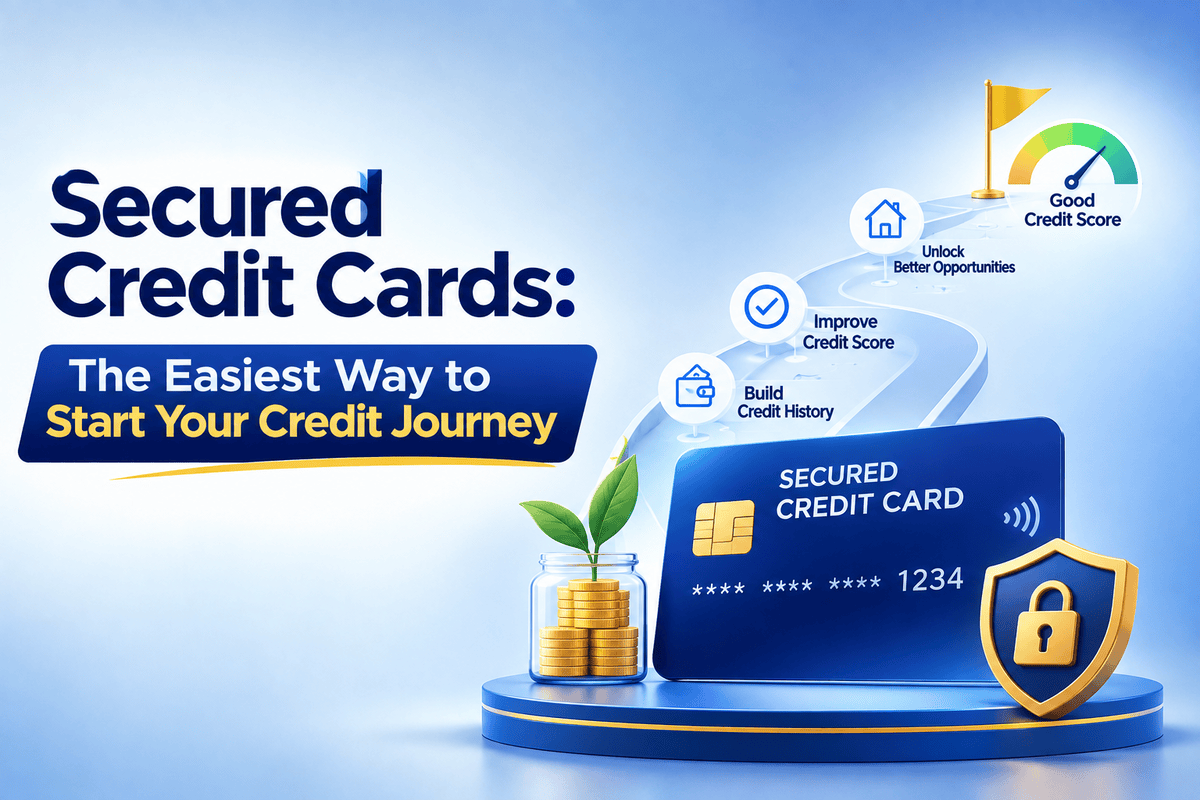 Secured Credit Cards: The Easiest Way to Start Your Credit Journey