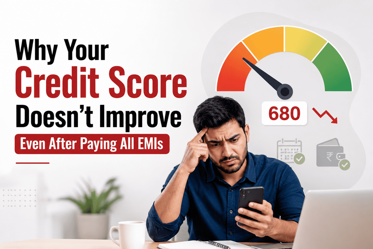 Why Your Credit Score Isn't Improving