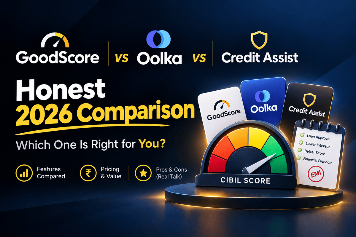 GoodScore vs Oolka vs Credit Assist: An Honest 2026 Comparison